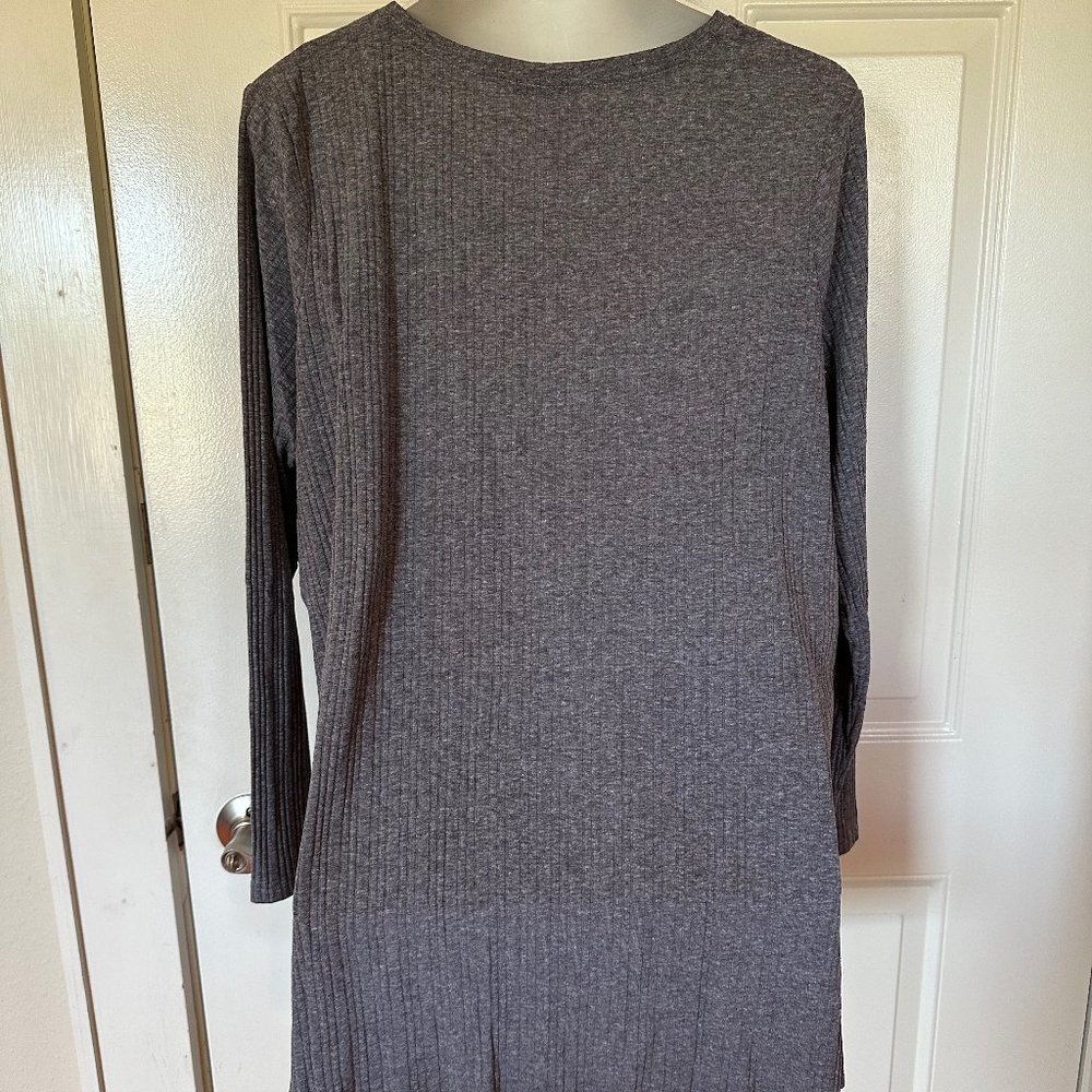 ASOS Long Sleeve Ribbed Tee - Picture 2 of 5